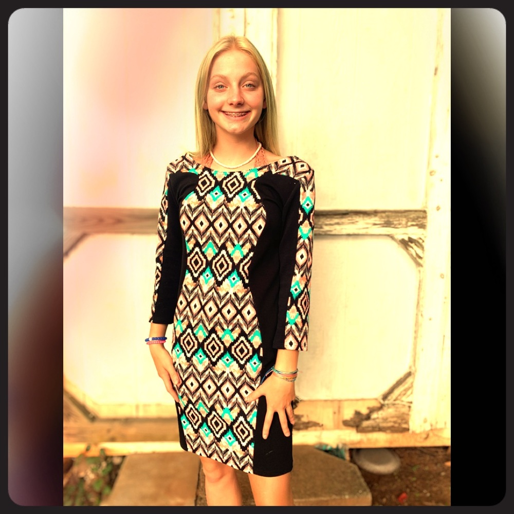 Medium Aztec design style dress